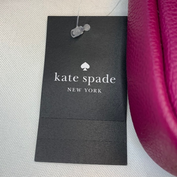 NWT! Kate Spade ♠️ Genuine Pebbled Leather Kayla Convertible Handbag / Wristlet! - Picture 2 of 13